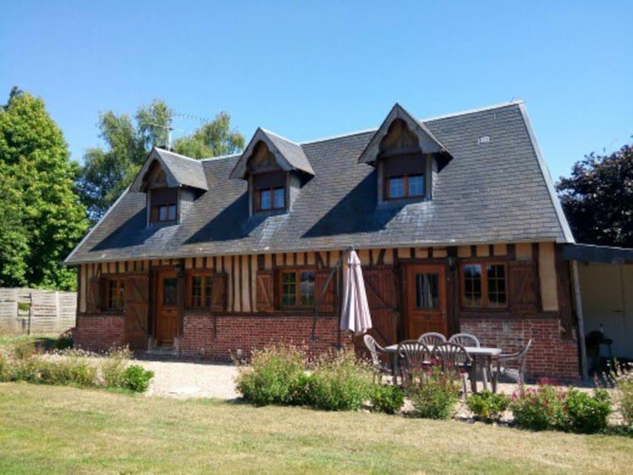 La Bergerie, Cottage Normand 5 Pers. Avec Piano Epreville-en-Lieuvin Exterior photo